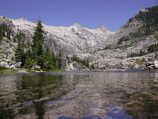 Lower Lake, Trinity Alps photo