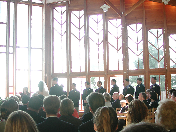 Kari, Tom and the groomsmen, Kari and Tom's Wedding photo