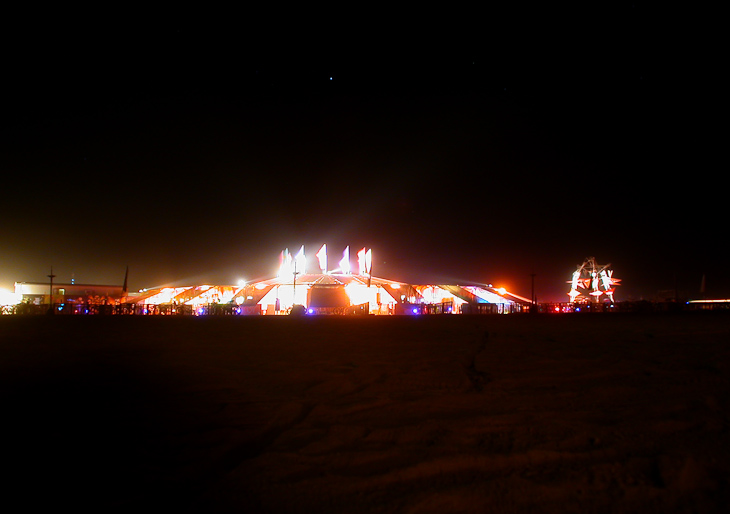 Center Camp, Burning Man photo