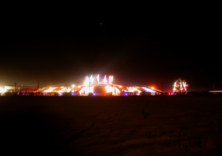 Center Camp, Burning Man photo