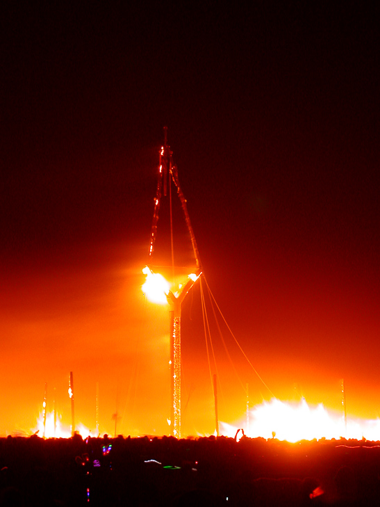 Last Legs, Burning Man photo