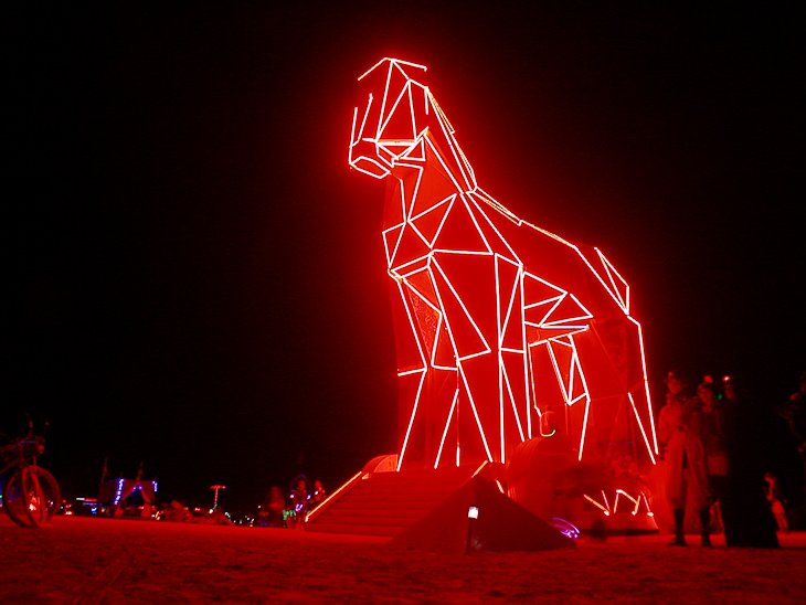 Trojan Horse, Burning Man photo