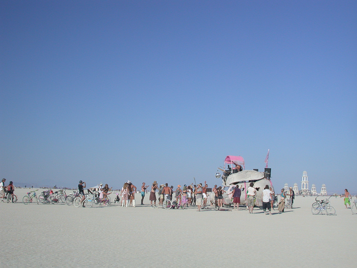 Dance Party on the Playa, Burning Man photo