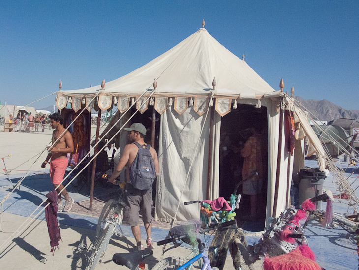 Ganesh Tent, Burning Man photo