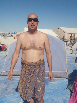 Ali, Burning Man photo