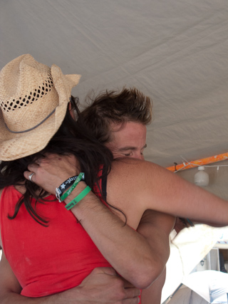 Bridget and One Love, Ganesh Camp photo
