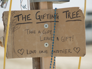 Gifting Tree, Burning Man photo