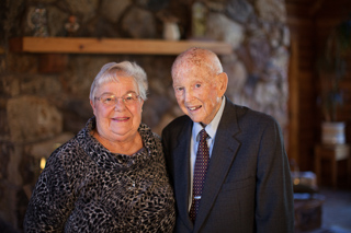 Mom and Dad in Montana