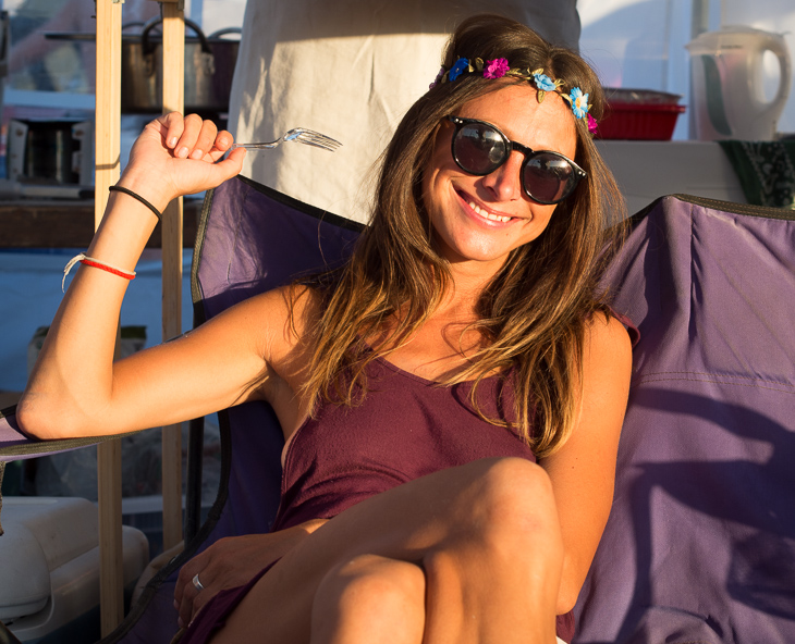 Danielle, Burning Man photo