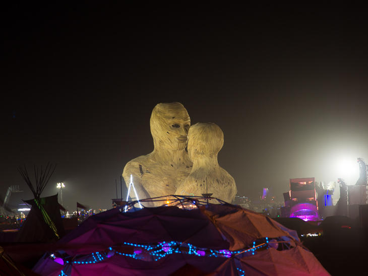 Embrace, Burning Man photo