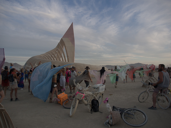 Temple of Promise, Burning Man photo