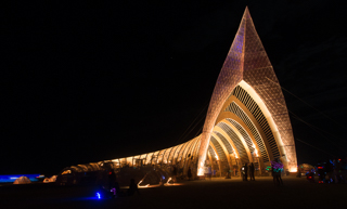 The Temple of Promise, Burning Man photo